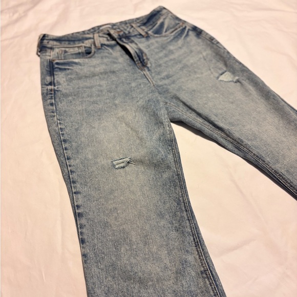 Old Navy Light Blue Flare Jeans - Picture 9 of 9